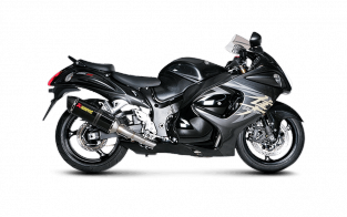 Akrapovic Racing Line Carbon Volledig Uitlaat Systeem zonder E-keur Suzuki GSX-1300R Hayabusa 2008 - 2017